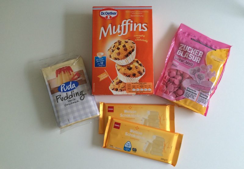 Muffin Zutaten