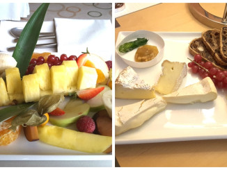 Obst und Käseteller - Snacks im Sheraton Hotel Esplanade