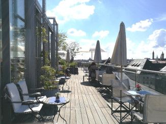 blue spa terasse